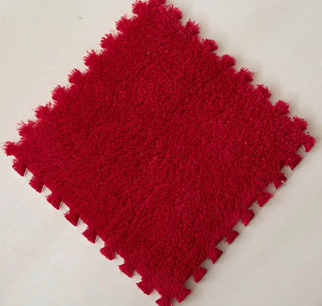 10/20pcs Baby Play Mat Set – Soft Plush EVA Foam Puzzle Carpet for Kids Room & Floor Warmth