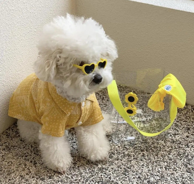 New love pet glasses dog cat cute creative fashion sunglasses sunglasses with jewelry pet beauty decoration supplies