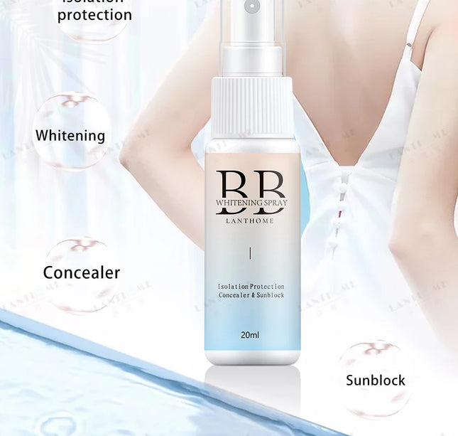 BB Whitening Spray Skin Brightening Moisturizing BB Cream Face Foundation Nourishing Skin Care Beauty Cosmetics