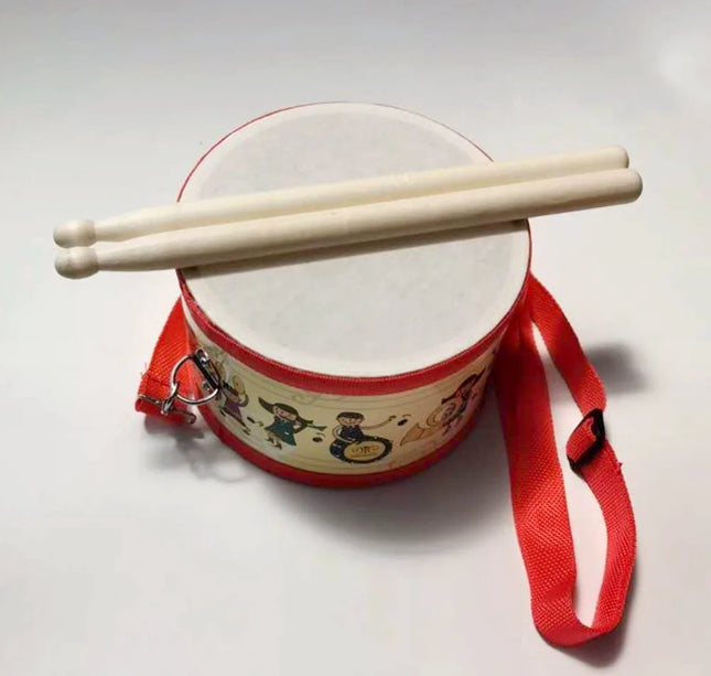 Drum Wood Kids Early Educational Musical Instrument For Children Baby Toys