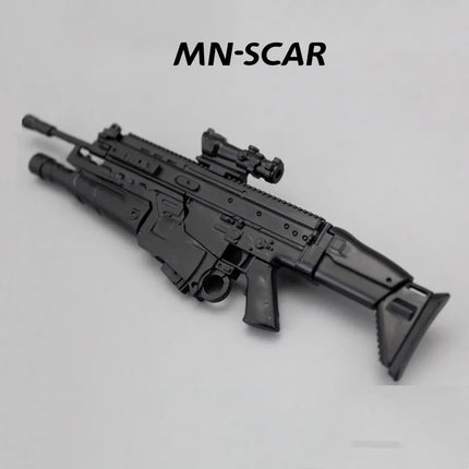 1/6 Scale Soldier Weapon Model Set – MP40, HK416, AK47 Puzzle Assembly Military Educational Toys