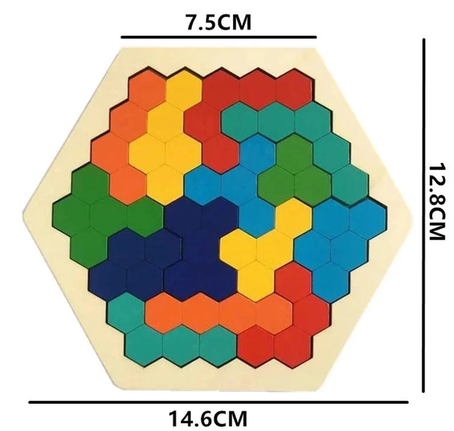 DIY Wooden Tangram – Learning & Thinking Puzzle for Children
