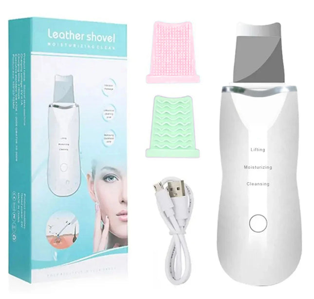 Ultrasonic Skin Scraper Pore Cleaning Facial Deep Cleaning Machine Suitable for Female and Male Beauty Instruments