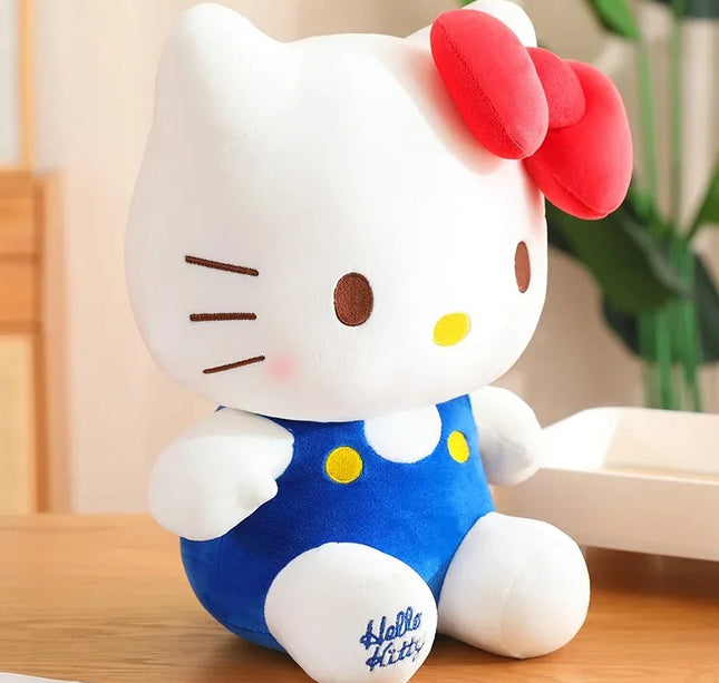 Sanrio Hello Kitty Anime Hello Kitty Stuffed Toys Plushier Soft Pillow Birthday Gifts For Girls Kawaii Hello Kitty Plush Dolls
