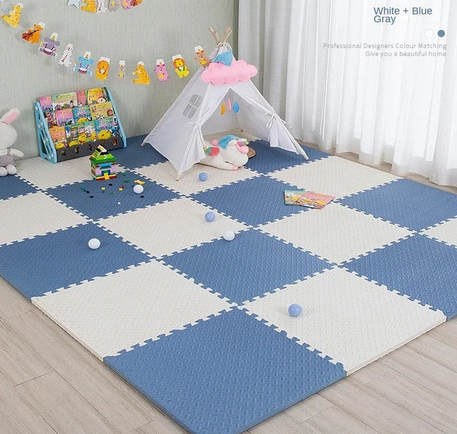 EVA Foam Baby Play Mat – 8–16pcs Puzzle Floor Carpet for Kids 30x1cm