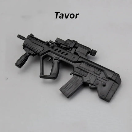 1/6 Scale Soldier Weapon Model Set – MP40, HK416, AK47 Puzzle Assembly Military Educational Toys