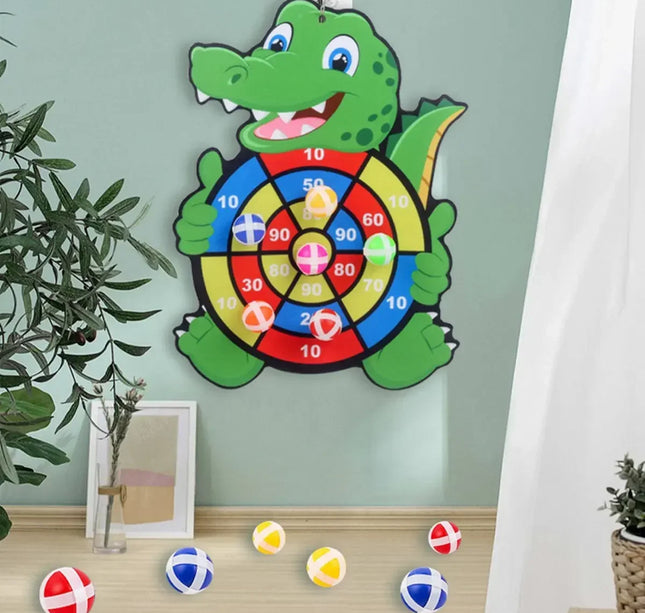 Safari Jungle Dart Board – Panda Party Favor for Kids & Baby Showers toy