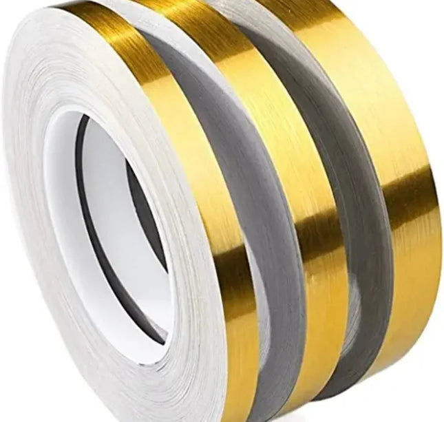 New 50M Gold Black Self-Adhesive Tile Stickers Tape Floor Waterproof Wall Gap Sealing Strip Tile Beauty Seam Sticker Home Decor