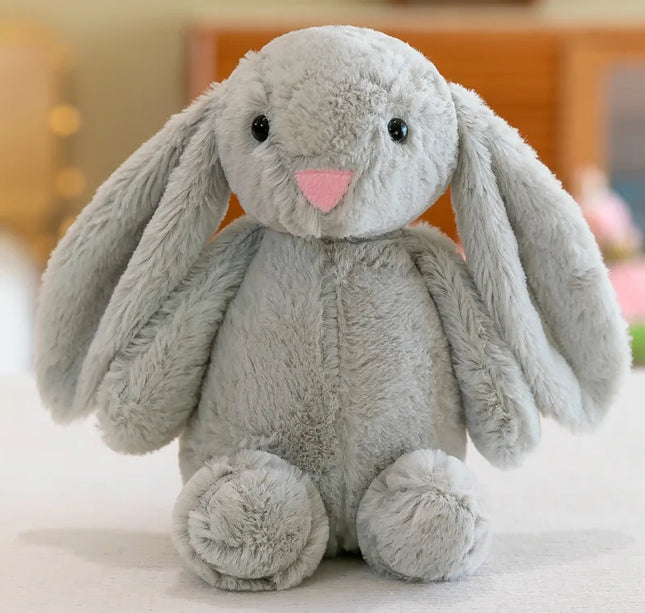 Cute Bunny Rabbit Plush Toy – Long Ear Soft Stuffed Animal Doll for Girls, Kids & Baby Birthday Gifts