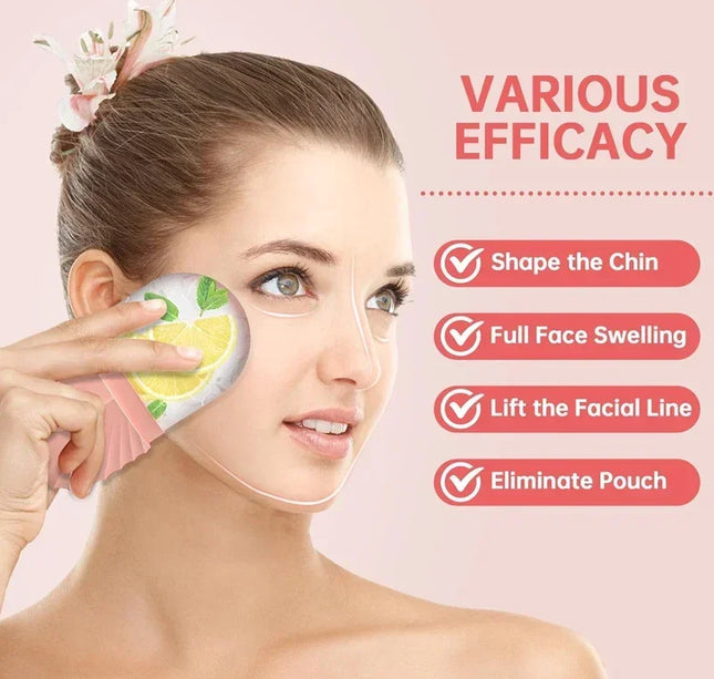 Ice Face Roller Ice Cube Beauty Massage Silicone Ice Mold For Eye Puffiness Ice Facial Roller Shrink Pores Multifunctional mold