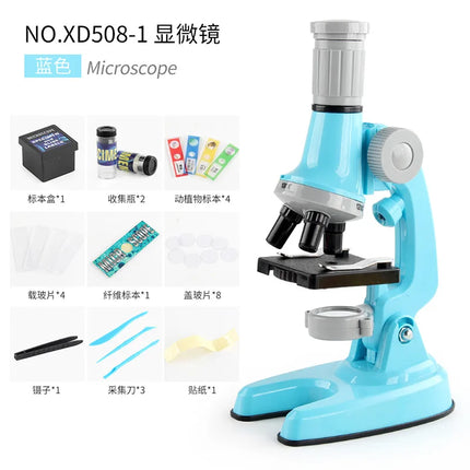 Children’s Microscope Toy – Educational Science Experiment Tool to Boost Learning & Intelligence