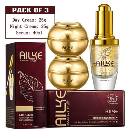 AILKE Whitening Skin Care Set, Reduce Wrinkles, Dark Spots, Anti-Aging, Women Wholesalers Beauty Cosmetics for All Skin Types