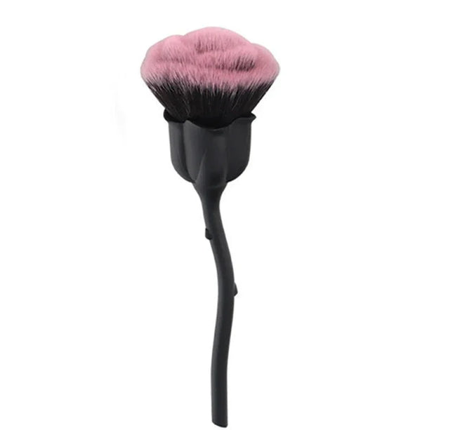 Flower Rose Nail Art Brush Remove Nail Dust Brushes Acrylic UV Gel Polish Powder Cleaning Tool Beauty Makeup Brushes