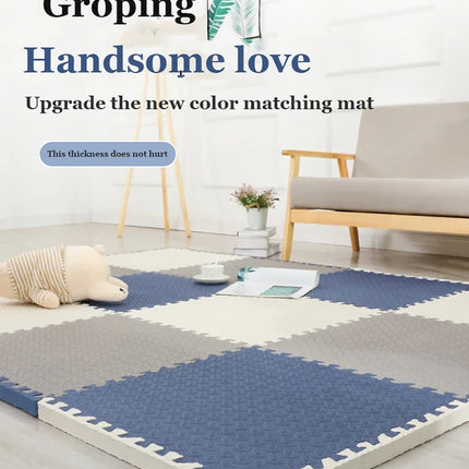 EVA Foam Baby Play Mat – 8–16pcs Puzzle Floor Carpet for Kids 30x1cm