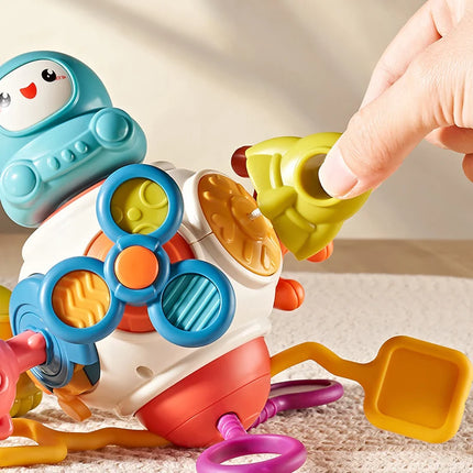 Montessori Busy Cube – Sensory Educational Fidget Toy for 1-Year-Old Girls & Babies Learning Play