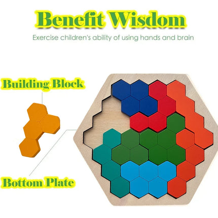 DIY Wooden Tangram – Learning & Thinking Puzzle for Children