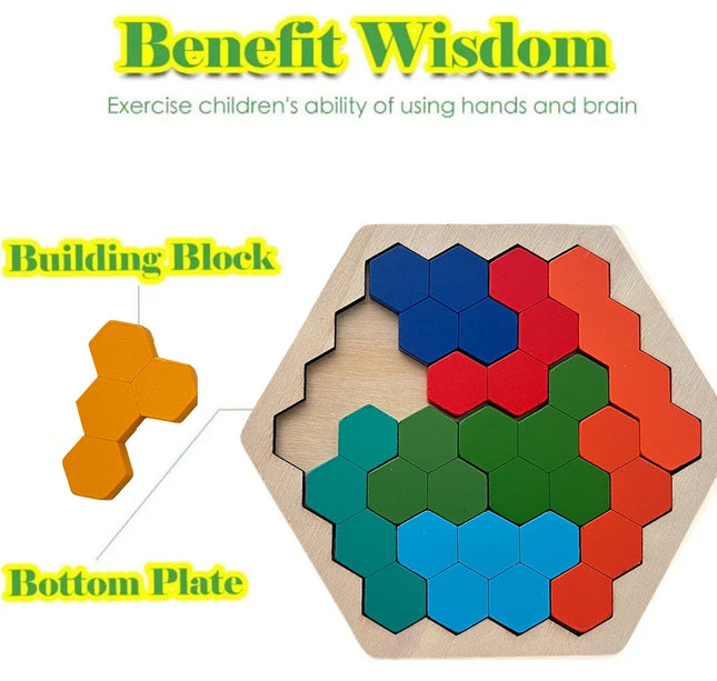 DIY Wooden Tangram – Learning & Thinking Puzzle for Children