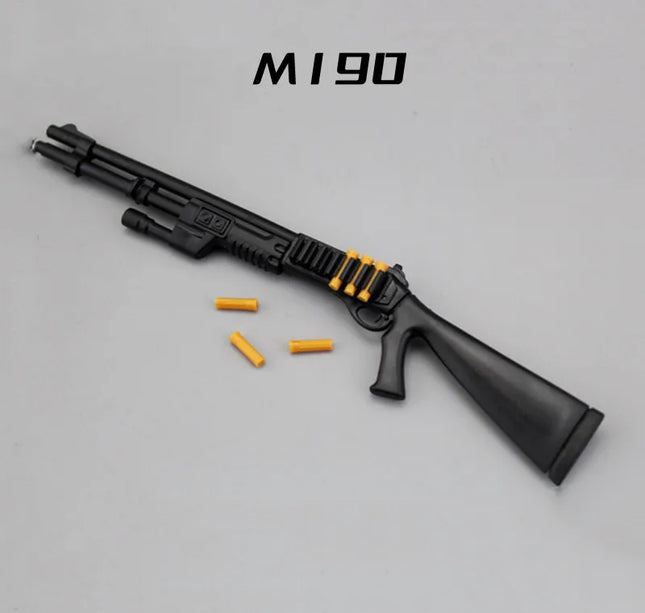1/6 Scale Soldier Weapon Model Set – MP40, HK416, AK47 Puzzle Assembly Military Educational Toys
