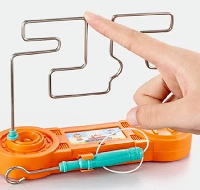 Kids Electric Shock Toy Education Electric Touch Maze Game Party Funny Game Science Experiment Toys for Children Best Gift