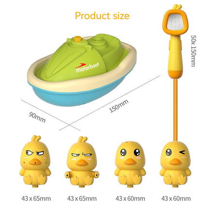 Automatic Water Spray Duck Toy – Sensory Bath Gift for Toddlers & Babies