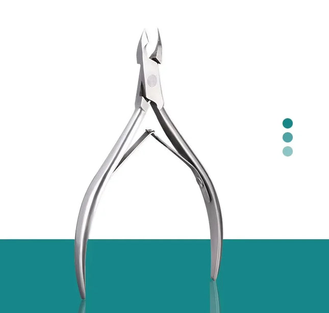1 Pcs Colorful Scissor Nipper Clipper  Plier Colorful Nail Cuticle Dead Skin Remover Clear Nail Art Tool for Beauty Salon