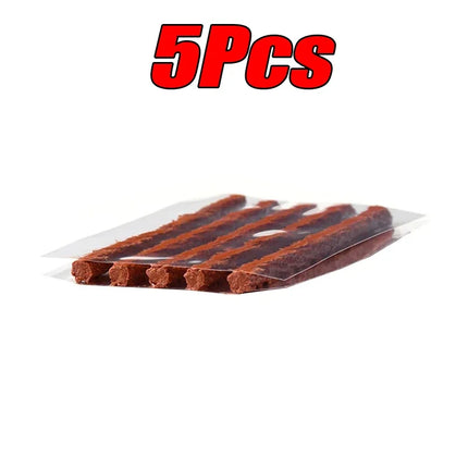 Tubeless Tire Repair Kit – 5–50pcs Plug Tools with Rubber Strips for Car, Truck & Motorcycle