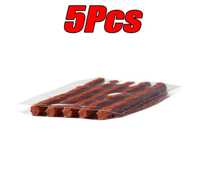 Tubeless Tire Repair Kit – 5–50pcs Plug Tools with Rubber Strips for Car, Truck & Motorcycle