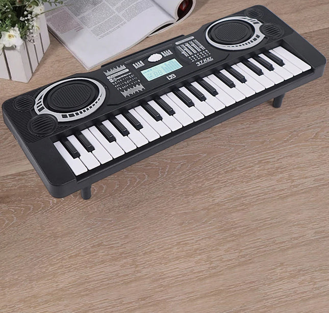 37-Key Electronic Piano Keyboard – Portable Musical Instrument Educational Toy for Kids Christmas & Birthday Gift
