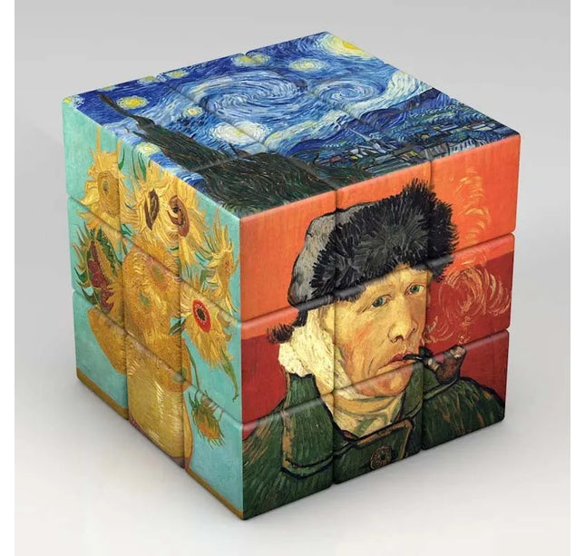 3x3x3 Magic Cube Planets Astronauts Famous Paintings Celebrity Art Magic Cube Children's Puzzle Magic Cube Toys Gifts