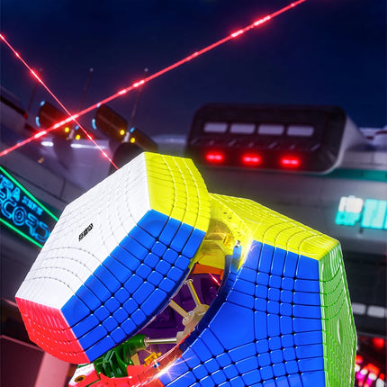 [Picube] DianSheng Galaxy Petaminx 9x9x9 Magnetic 9x9 Megaminx Magic Cube Stickerless Dodecahedron Profession Speed Puzzle