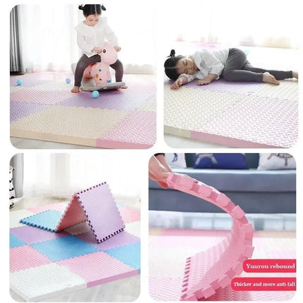 EVA Foam Baby Play Mat – 8–16pcs Puzzle Floor Carpet for Kids 30x1cm