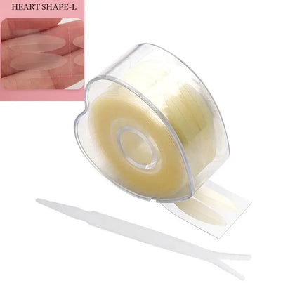 600pcs Double Fold Eyelid Tape – Invisible Self-Adhesive Lace Stickers for Eyelid Lift & Under Eye Beauty Tool
