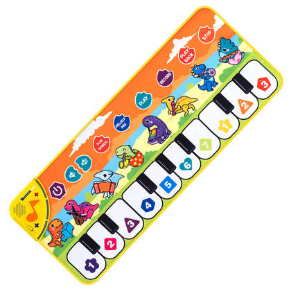 Coolplay Musical Piano Mat – Floor Keyboard with 8 Animal Sounds for Toddlers & Baby Educational Play