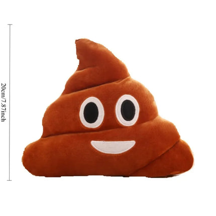 cartoon new expression poo plush toys cute funny quirky funny poop cushion