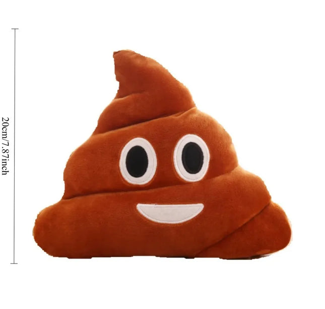 cartoon new expression poo plush toys cute funny quirky funny poop cushion