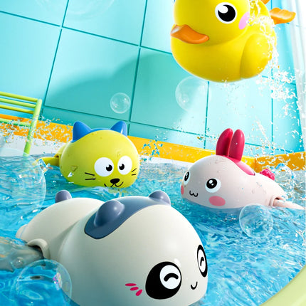 Baby Bath Toys – Wind-Up Swimming Animals for Kids Bathtub & Shower Play
