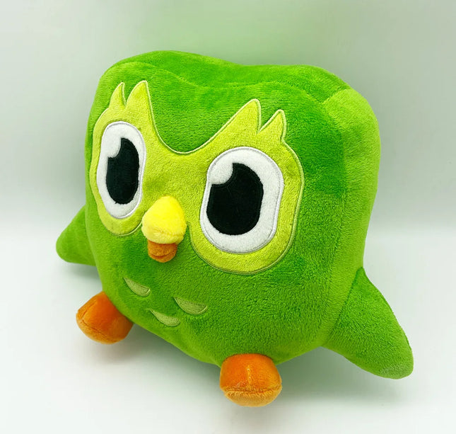 Lovely Green Duo Plushie of Duo The Owl Cartoon Anime Plush Toy Soft Stuffed Animal Plushie Dolls Children Birthday Gift