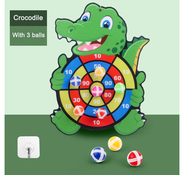 Safari Jungle Dart Board – Panda Party Favor for Kids & Baby Showers toy