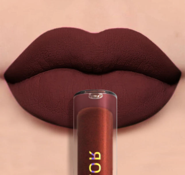 19 colors Matte Velvet Lip Gloss Waterproof Liquid Lipstick Nude Black Lips tint Makeup Lip Glaze Cosmetics Red Lip Stain Beauty