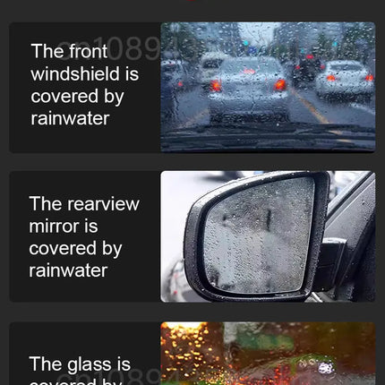 Nano Glass Coating Spray – Hydrophobic Rain Repellent & Oil Film Remover for Auto Glass