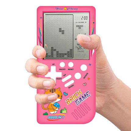 Mini Portable Retro Handheld Console Children Classic Pocket Nostalgic Play BRICK Game Machine Educational Toys Puzzle Game