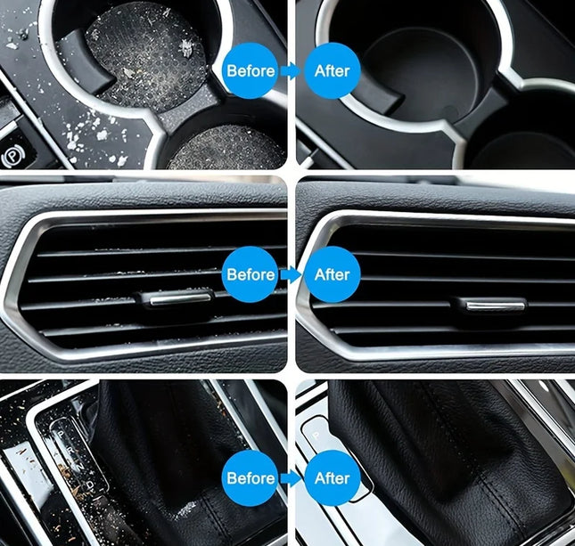 Car & Keyboard Cleaning Gel – Magic Dust Remover Pad for Auto & Home Use
