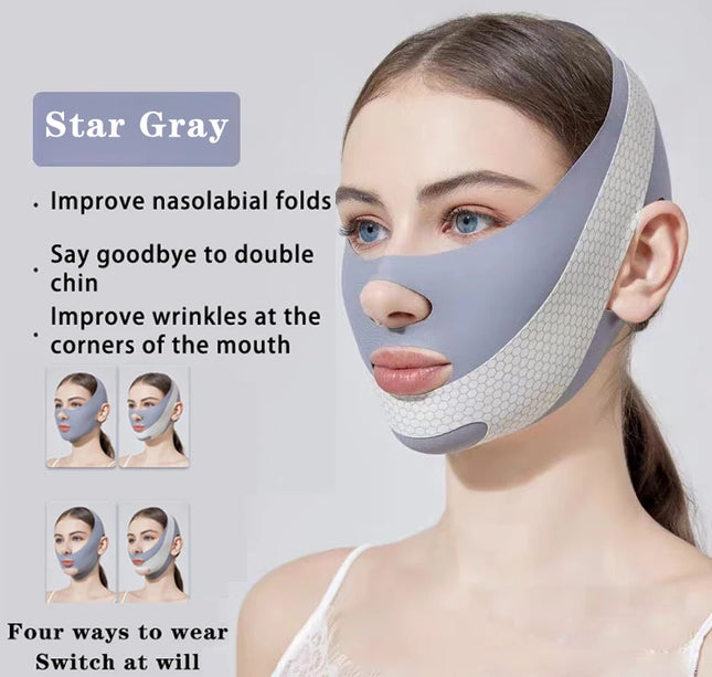 V-Line Face Lifting Mask – Chin & Cheek Slimming Bandage Strap for Anti-Wrinkle & Sleeping Beauty Care