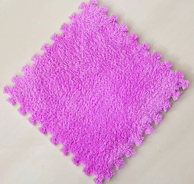 10/20pcs Baby Play Mat Set – Soft Plush EVA Foam Puzzle Carpet for Kids Room & Floor Warmth