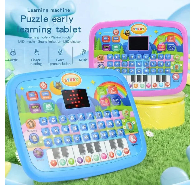 Educational Learning Machine Toys, Electronic Study Game for 3+ Year Old's Girls Boys Gift Birthday Presents Child Kids Computer
