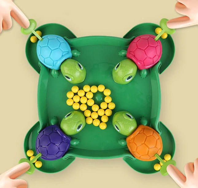 Turtle Eat Beans Desktop Game – Safe Competitive Toy for Kids & Parent-Child Educational Fun and Stress Relief