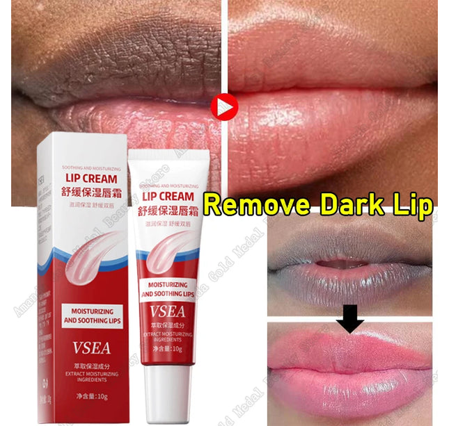 Remove Dark Lip Balm Fast Lightening Pink Lip Exfoliating Fade Lip Line Dead Skin Moisturizer Korean Care Products Beauty Health