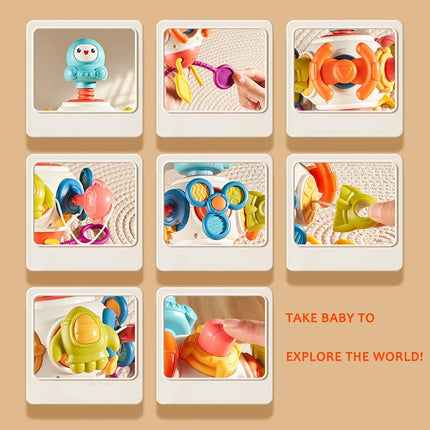 Montessori Busy Cube – Sensory Educational Fidget Toy for 1-Year-Old Girls & Babies Learning Play