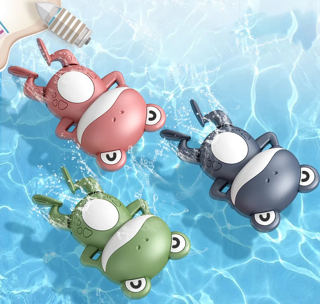 Baby Bath Toys – Wind-Up Swimming Animals for Kids Bathtub & Shower Play