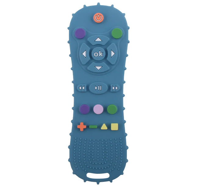 1Pc Grade Silicone Baby Teether Soothing Teether Early Educational Sensory Toys for Infant Teether Remote Control Shape